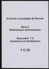 10 vues - Société des Fourneaux Economiques de Rennes, compte-rendu de ses opérations. (ouvre la visionneuse)