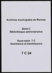 11 vues - Statuts de la société de secours mutuels des anciens militaires pensionnés ou décorés établie à Rennes. (ouvre la visionneuse)