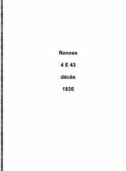 228 vues  dont 217 indexées - Registre des décès (1835) (ouvre la visionneuse)