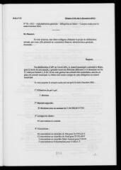 2 vues - Administration générale * Délégation au Maire * Compte-rendu pour le mois d\'octobre 2001 * Rapporteur : M. Massiot (ouvre la visionneuse)