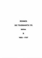 75 vues  - Paroisse Toussaints, tables de baptêmes. (ouvre la visionneuse)