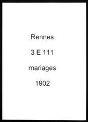 339 vues  - Registre des mariages (1902). (ouvre la visionneuse)