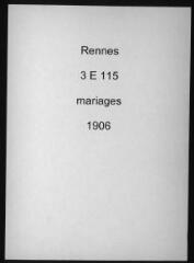 348 vues  - Registre des mariages (1906). (ouvre la visionneuse)