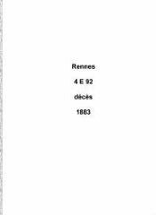 326 vues  dont 243 indexées - Registre des décès (1883) (ouvre la visionneuse)