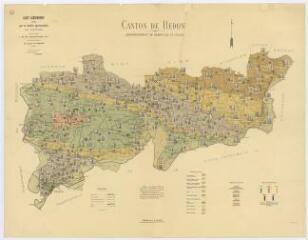 1 vue - Carte agronomique du canton de Redon. (ouvre la visionneuse)