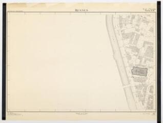 1 vue - Planche topographique en noir et blanc n°15 des rues situées autour de l\'église Saint-Etienne. (ouvre la visionneuse)