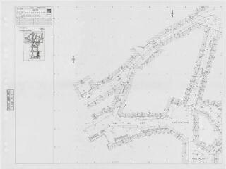 1 vue - Plan d\'alignement des rues entre la place Rallier-du-Baty, la place Saint-Michel, la place des Lices, la rue Saint-Louis et la rue Saint-Michel. (ouvre la visionneuse)