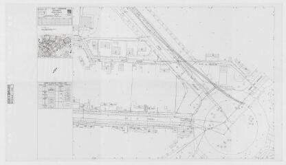 1 vue - Plan d\'alignement des rues au niveau du rond-point des Gayeulles. (ouvre la visionneuse)