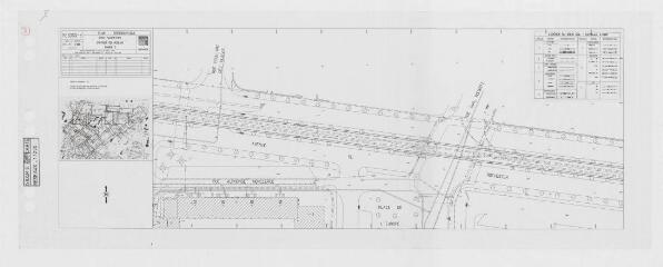 1 vue - Plan d\'alignement de l\'avenue de Rochester. (ouvre la visionneuse)