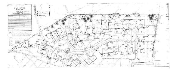 1 vue - Lié à 1724 W 57 - Plan en noir et blanc n° EV_0497 de la ZAC Patton, square du Grand-Placis, partie est, aménagement. (ouvre la visionneuse)
