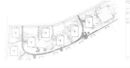 1 vue - Lié à 1724 W 159 - Plan en noir et blanc n° EV_1441 de la ZUP Centre-sud, secteur M, plantations. (ouvre la visionneuse)
