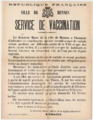 1 vue - I98bis - Service vaccination (ouvre la visionneuse)