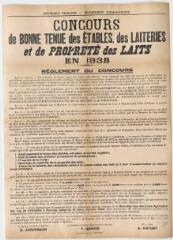 1 vue - Concours départemental de bonne tenue des vergers et des pépinières en 1939 (ouvre la visionneuse)