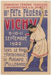 1 vue - I32 - Fédération féminine française de gymnastique et de sports, IIIe fête fédérale (ouvre la visionneuse)